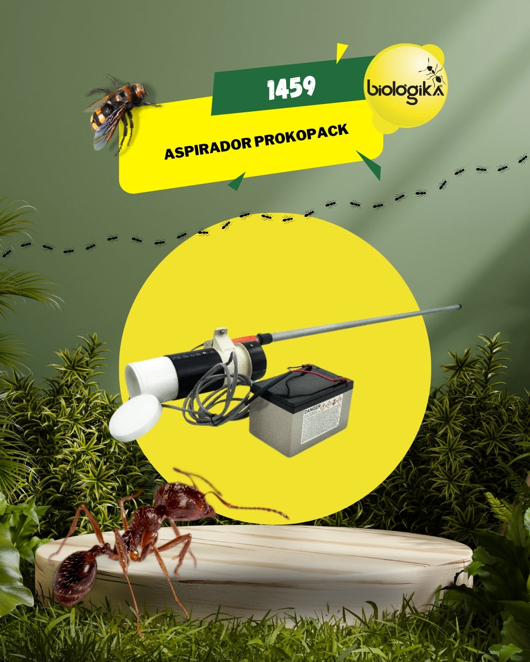 Aspirador Prokopack. Marca Biologika®