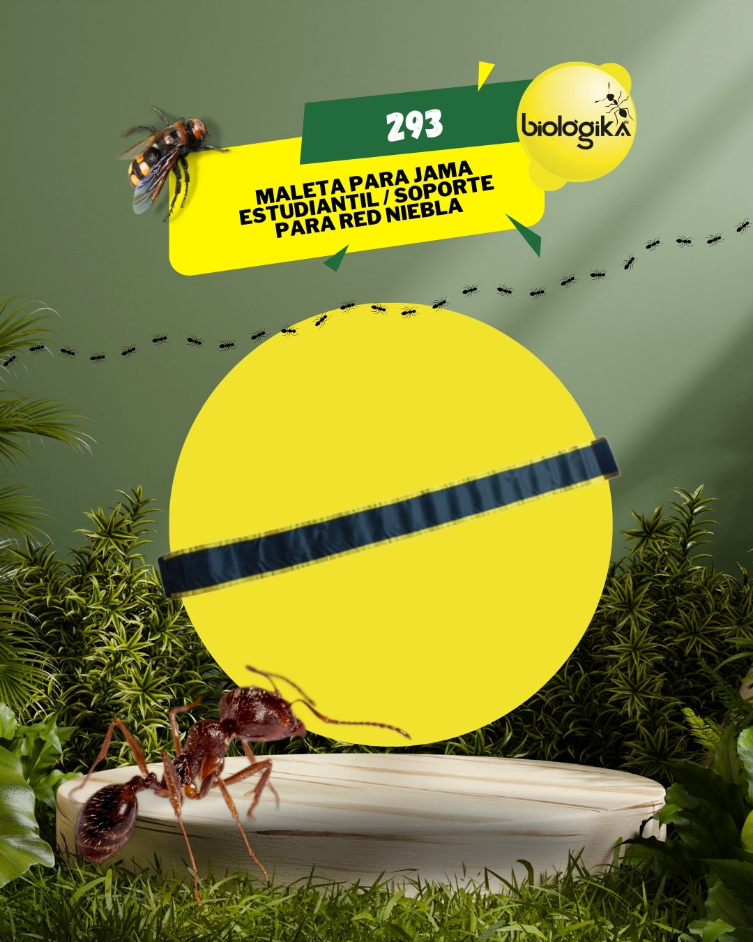 Maleta para jama y/o soportes para red de niebla. Marca Biologika