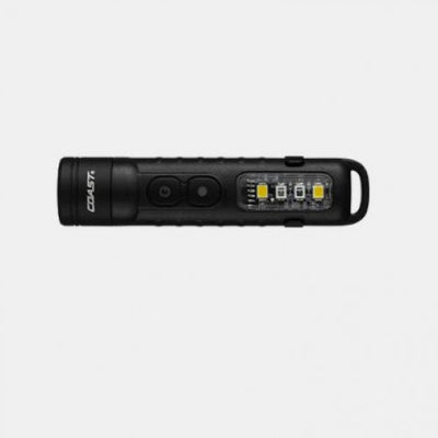 Linterna Coast KL35R — 600 Lúmenes, Luz Roja, Recargable USB-C