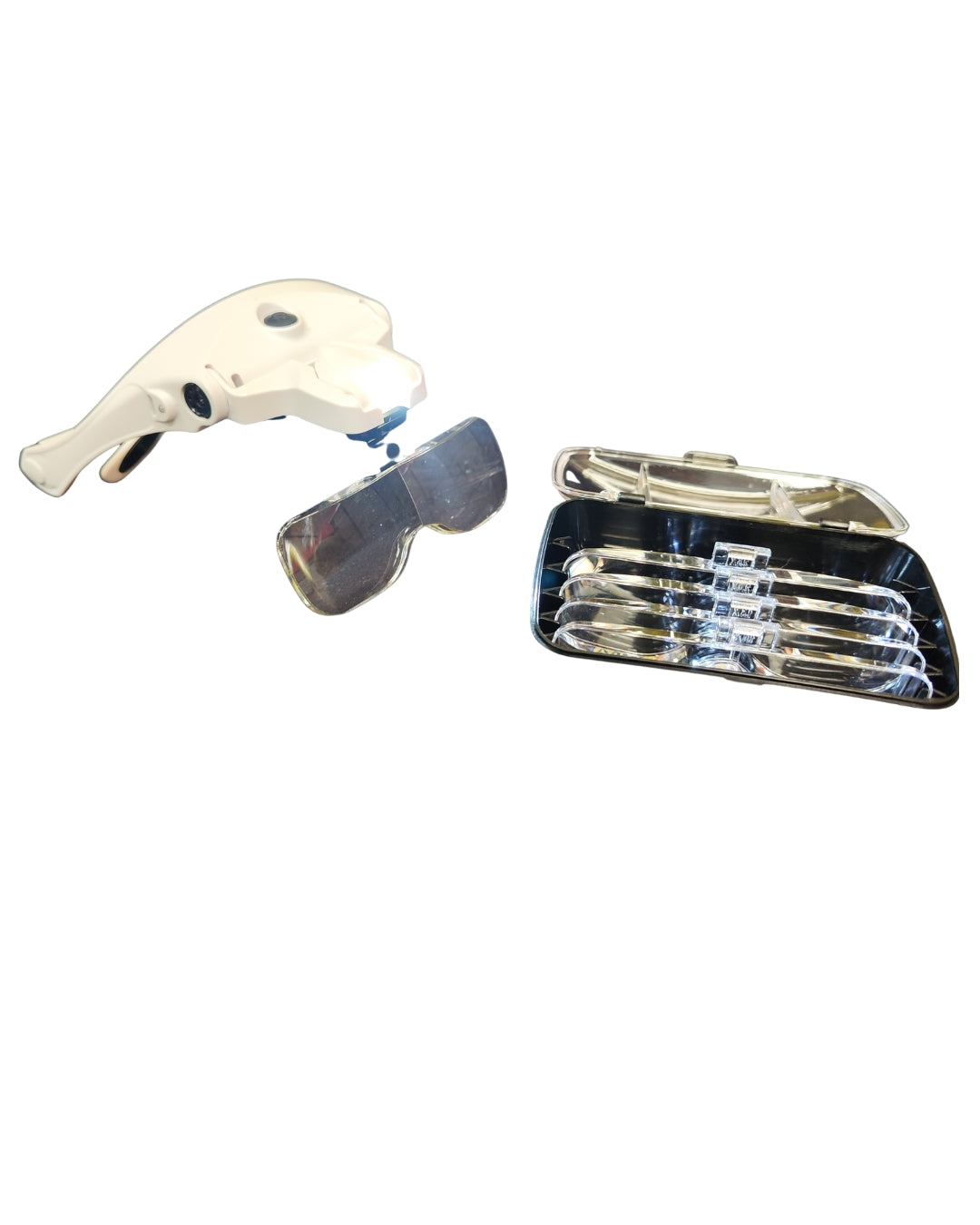 Lupa Visera 5 Lentes Recargable - Biologika®