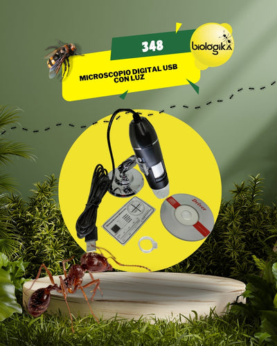 Microscopio digital con cable USB Marca Biologika®