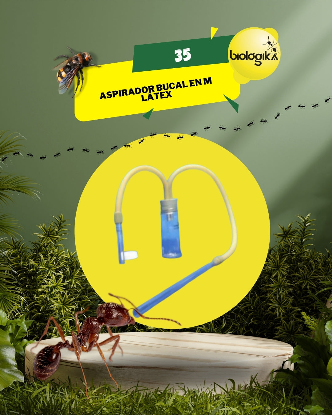 Aspirador bucal en M. Marca Biologika®