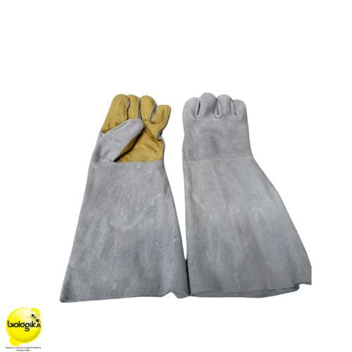 Guantes de carnaza de 30 cm de largo