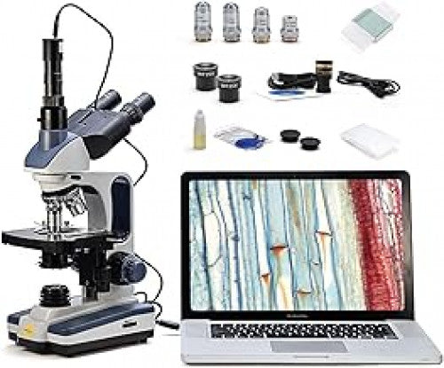 Microscopio compuesto trinocular SW350T