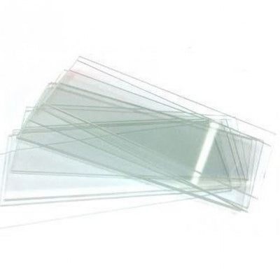 Láminas Portaobjetos de Vidrio 25 x 75 mm — Caja x 50