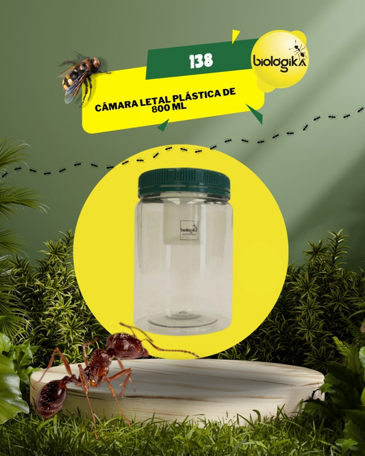 Cámara letal. Marca Biologika®