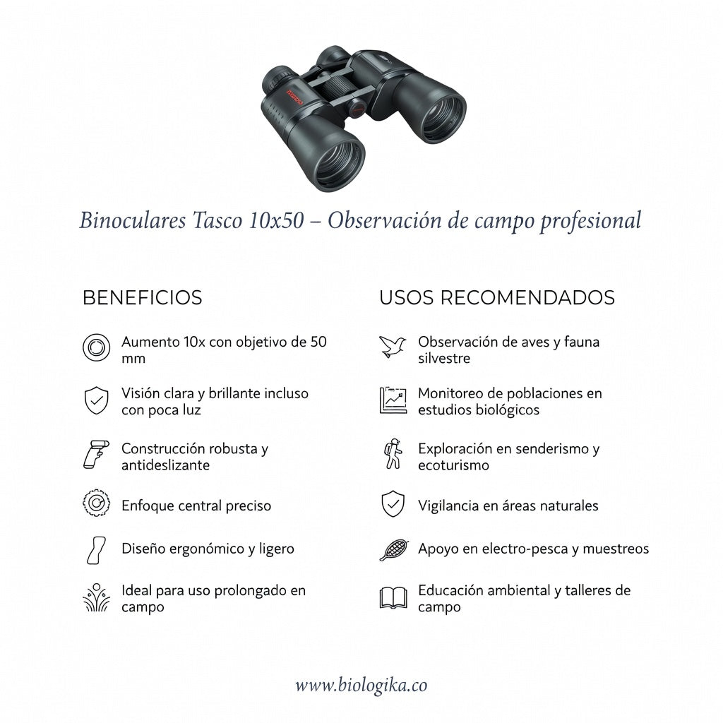 Binocular Tasco 10x50 mm
