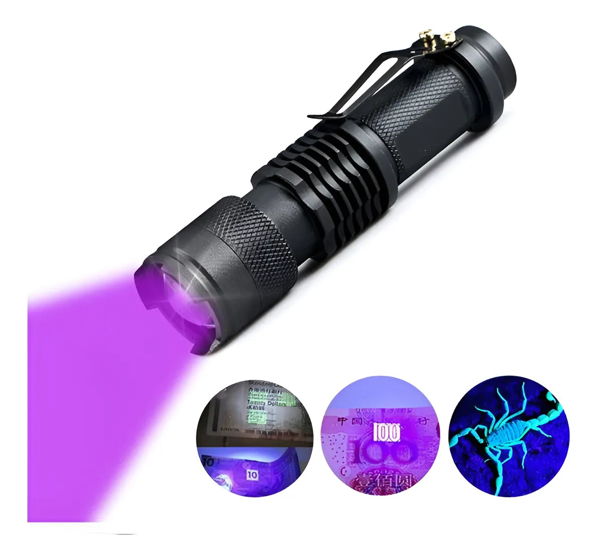 LINTERNA UV 395MM