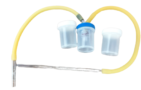 Aspirador bucal en látex Y. Marca Biologika®