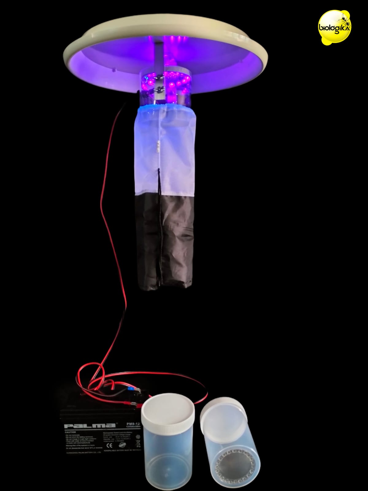 Trampa tipo CDC para mosquitos. Marca Biologika®