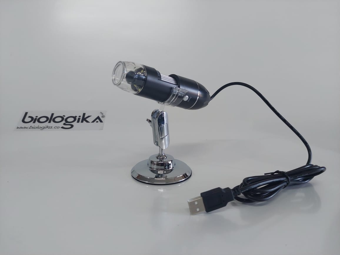 Microscopio digital con cable USB Marca Biologika®