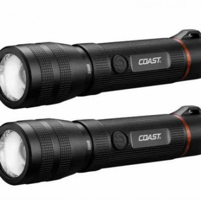 Linterna Coast G60R — 1000 Lúmenes, IP67, Recargable USB-C