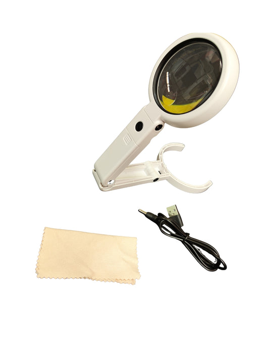 Lupa lampara de escritorio 5x - Biologika®