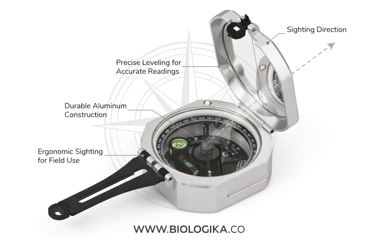 Brújula de Espejo Brunton Com/Pro 90