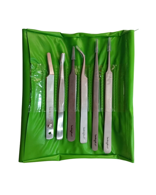 Kit de pinzas entomológicas (6 unidades). Marca Biologika®