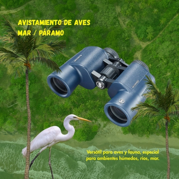 Binocular Bushnell H2o 10x42mm Impermeables Con Prisma