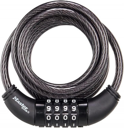 Guaya para bicicleta es de 6 pies de largo (1.8 m) y 5/16 pulgadas (8 mm) de diámetro - www.biologika.co