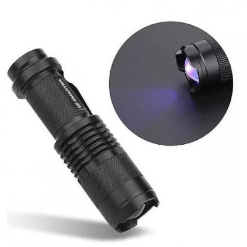 LINTERNA LED UV 395 NM DE 10 CM
