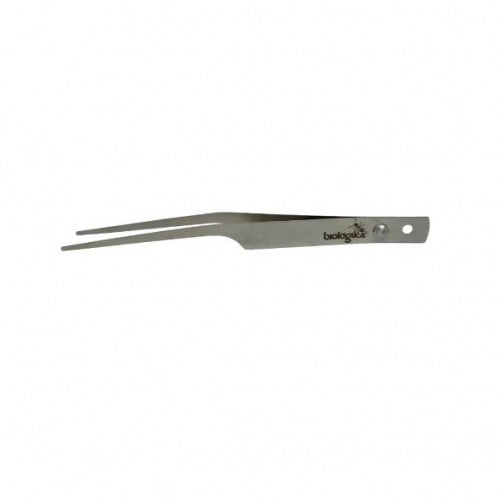 Pinza blanda acero 1m. Punta fina 120 mm. Marca biologika  (Incluye Estuche) - Biologika www.biologika.co