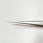 PINZA PLATEADA ACERO INOXIDABLE 1E.PUNTA EXTRAFINA DELGADA 140 MM