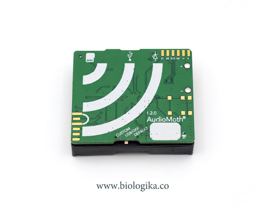 Grabadora acústica Audiomoth (no incluye caja protectora)