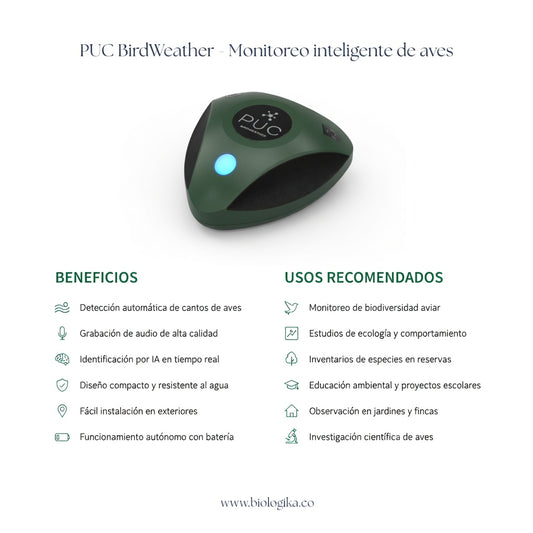 BirdWeather PUC – Detector acústico inteligente para monitoreo de aves