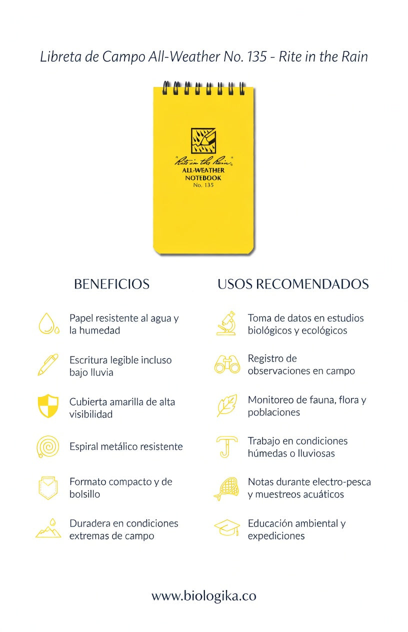 Libretas de campo impermeable Rite In The Rain