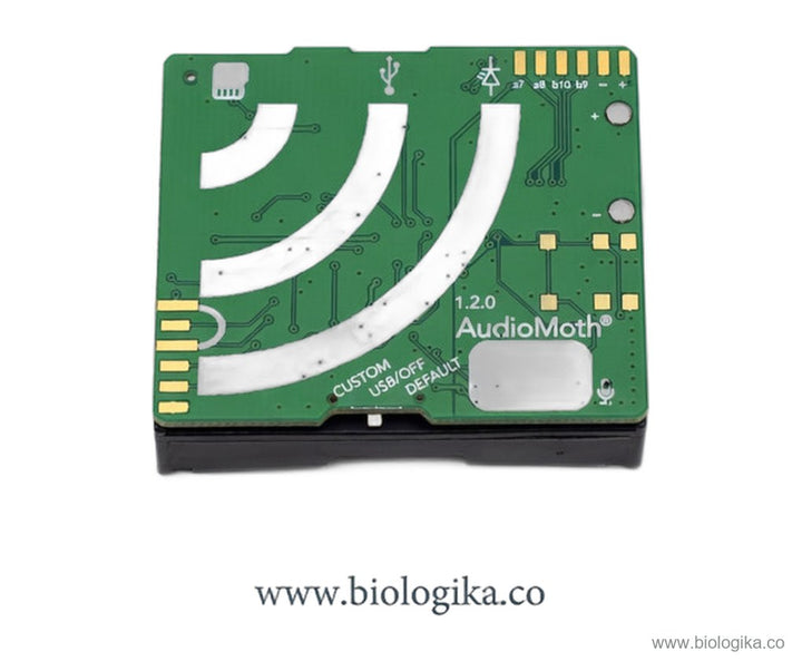 Grabadora acústica Audiomoth (no incluye caja protectora)