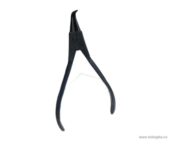 Alicates negros para anillamiento de aves