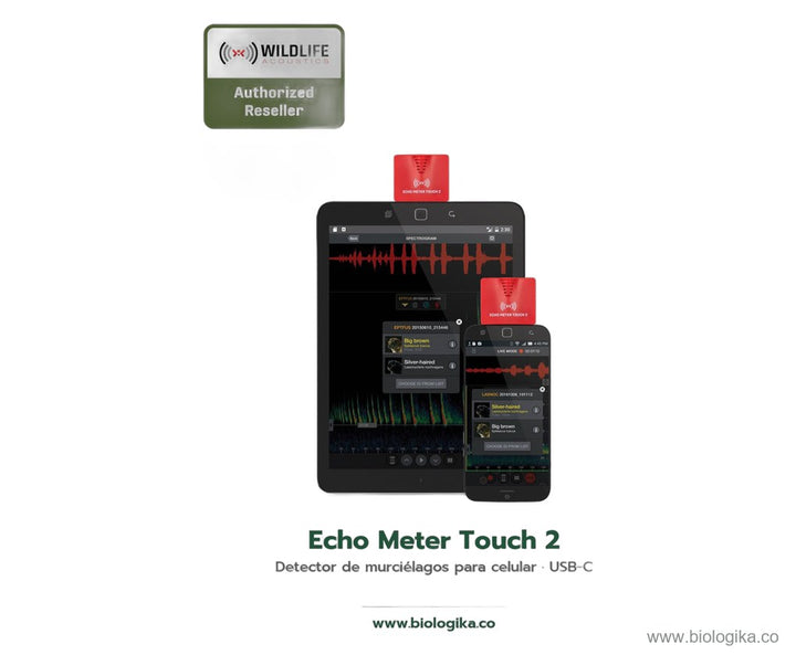 Detector de murciélagos Echo Meter Touch 2 - Estándar