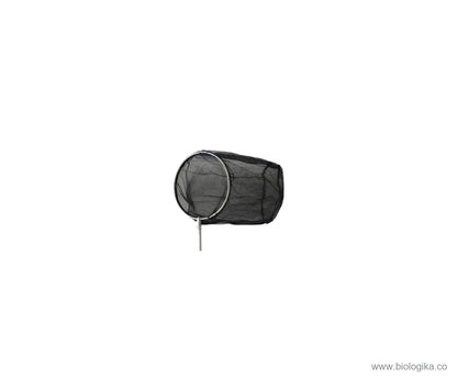 Nasa para peces 40 cm diametro en malla con apresto y mango de aluminio de 1,2 m. Marca Biologika®