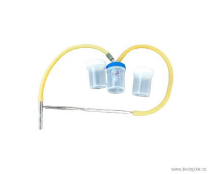Aspirador bucal en látex Y. Marca Biologika®