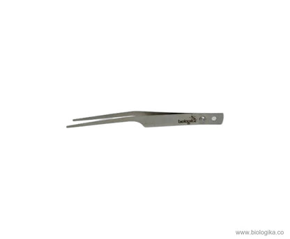 Pinzas Blandas de Acero Punta Fina / Redonda (Incluye Estuche). Marca Biologika®