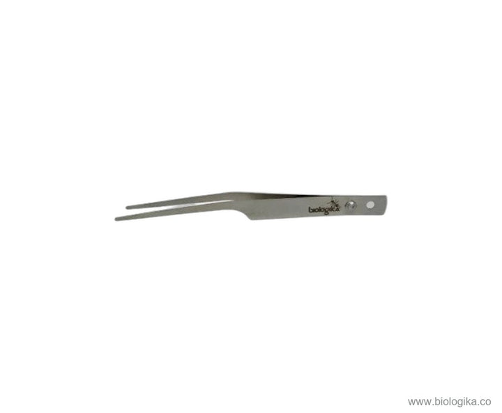 Pinzas Blandas de Acero Punta Fina / Redonda (Incluye Estuche). Marca Biologika®