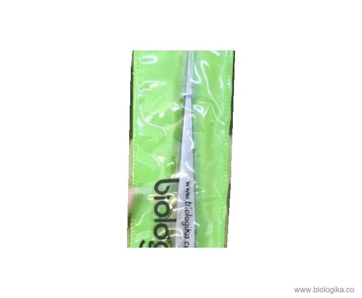 Pinzas Plateadas Acero Inoxidable Punta Extrafina Tipo Suizo (Incluye Estuche). Marca Biologika®