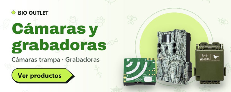 Cámaras y grabadoras: cámaras trampa y grabadoras en BIO OUTLET
