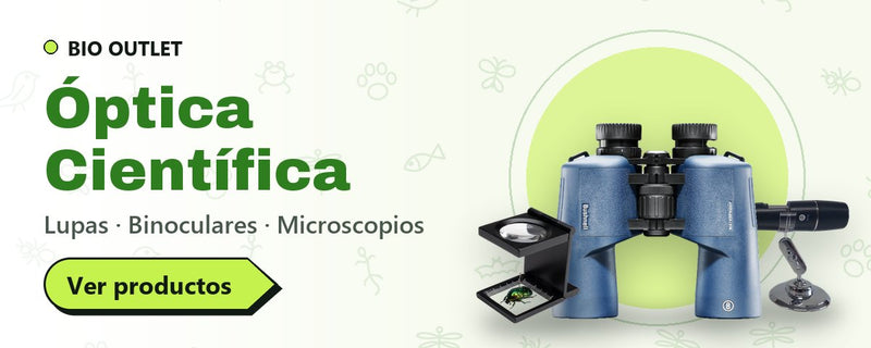 Óptica Científica: lupas, binoculares y microscopios en BIO OUTLET