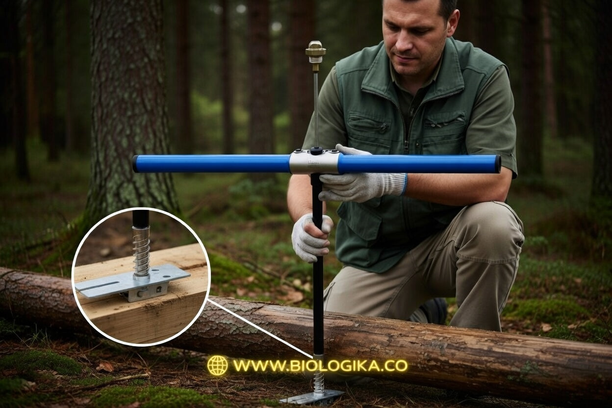 Barreno Haglöf para Toma de Muestras de Madera 16, 2 Hilos, Ø 4.3 mm