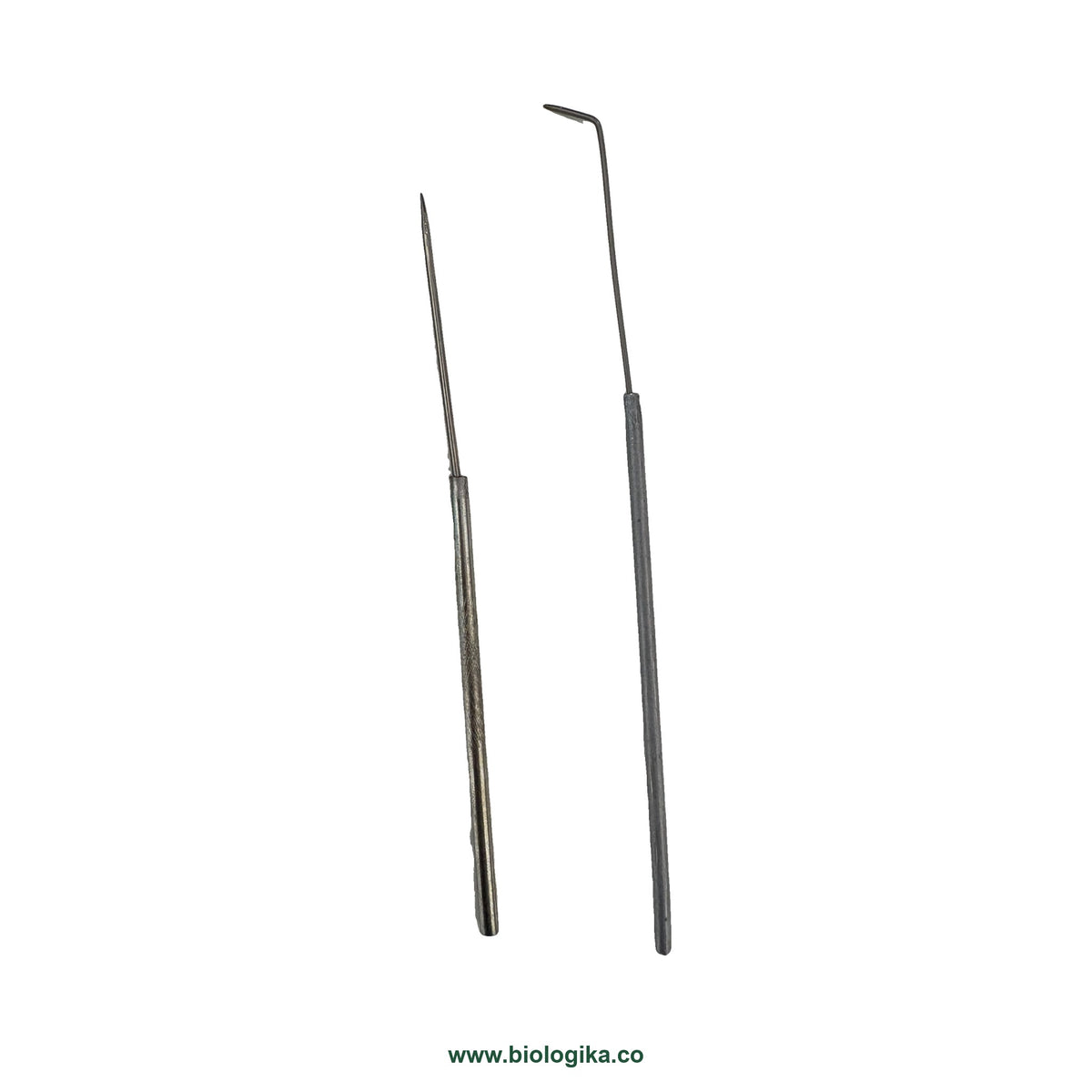 Agujas de disección punta curva y recta acero inoxidable