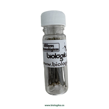 Alfileres entomológicos x100 Biologika