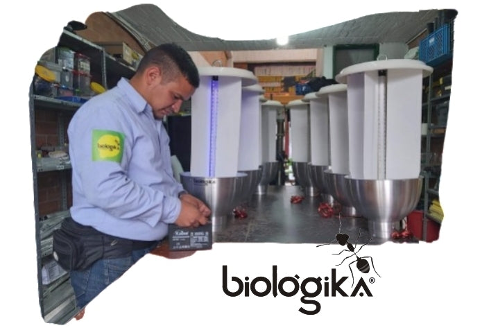 Trampa entomológica de luz. Marca Biologika®
