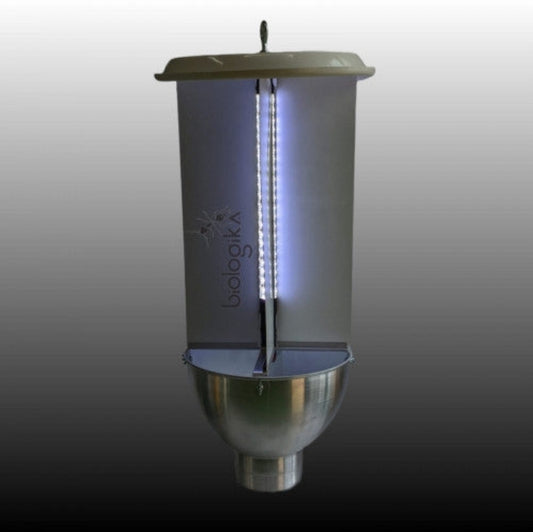 Trampa entomológica de luz. Marca Biologika®