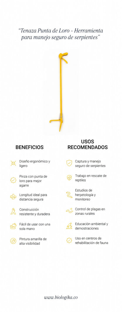 Tenaza Herpetológica Punta de Loro.