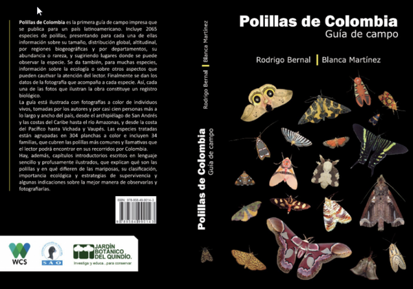 Libro "Polillas de Colombia Guía de Campo"